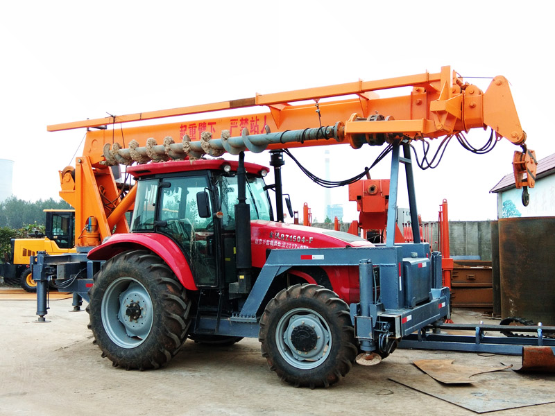 拖拉機吊打一體機